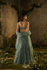 SECRET GARDEN LEHENGA SET