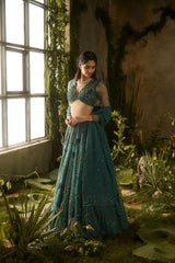MYSTIC MOSS LEHENGA SET