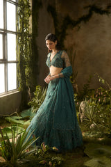 MYSTIC MOSS LEHENGA SET