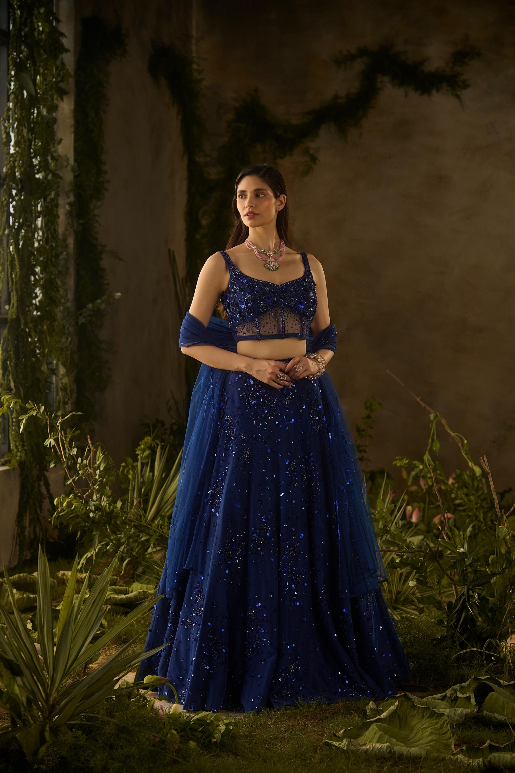 MOONLIT LEHENGA SET