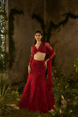 ROSSA BELLA LEHENGA SET