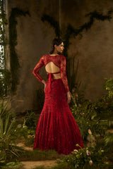 ROSSA BELLA LEHENGA SET