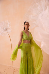Lime Pearl Pant Set