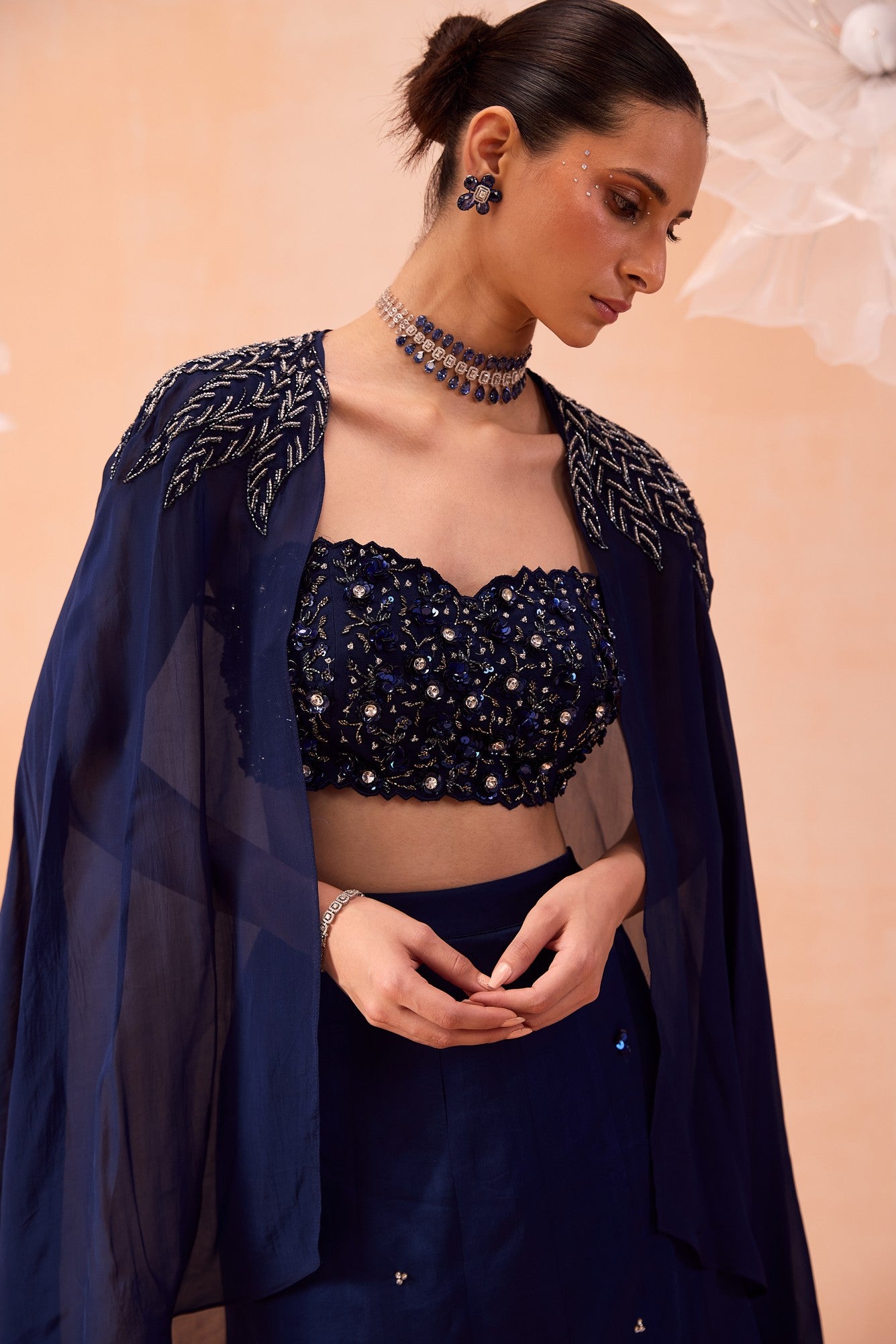 Blue Cape Lehanga Set