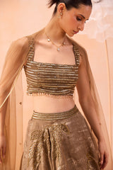 Gold Glory Lehanga Set