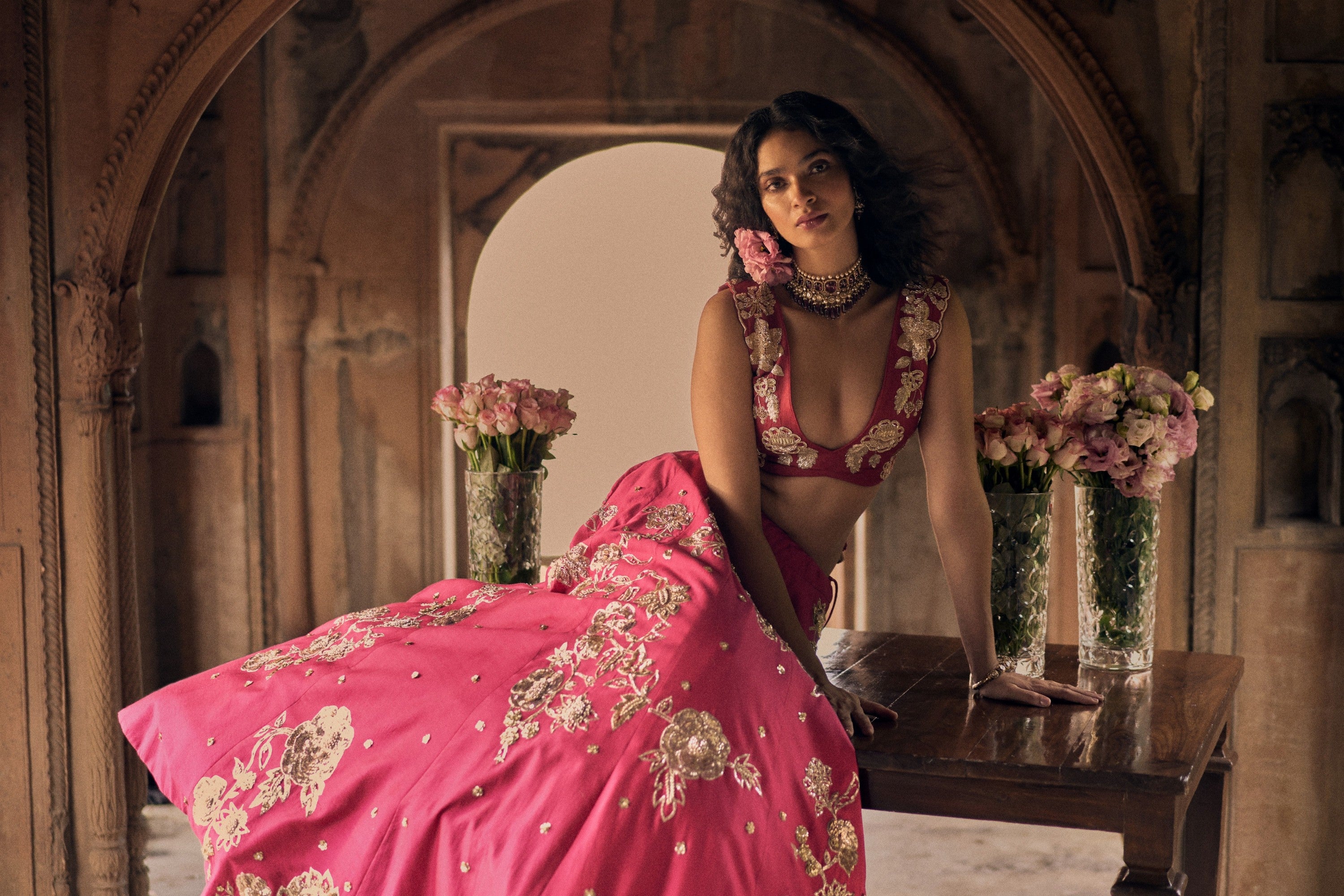 CELESTE LEHENGA SET