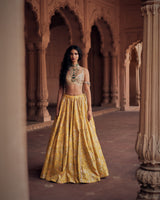 RUBY LEHENGA SET