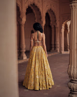 RUBY LEHENGA SET