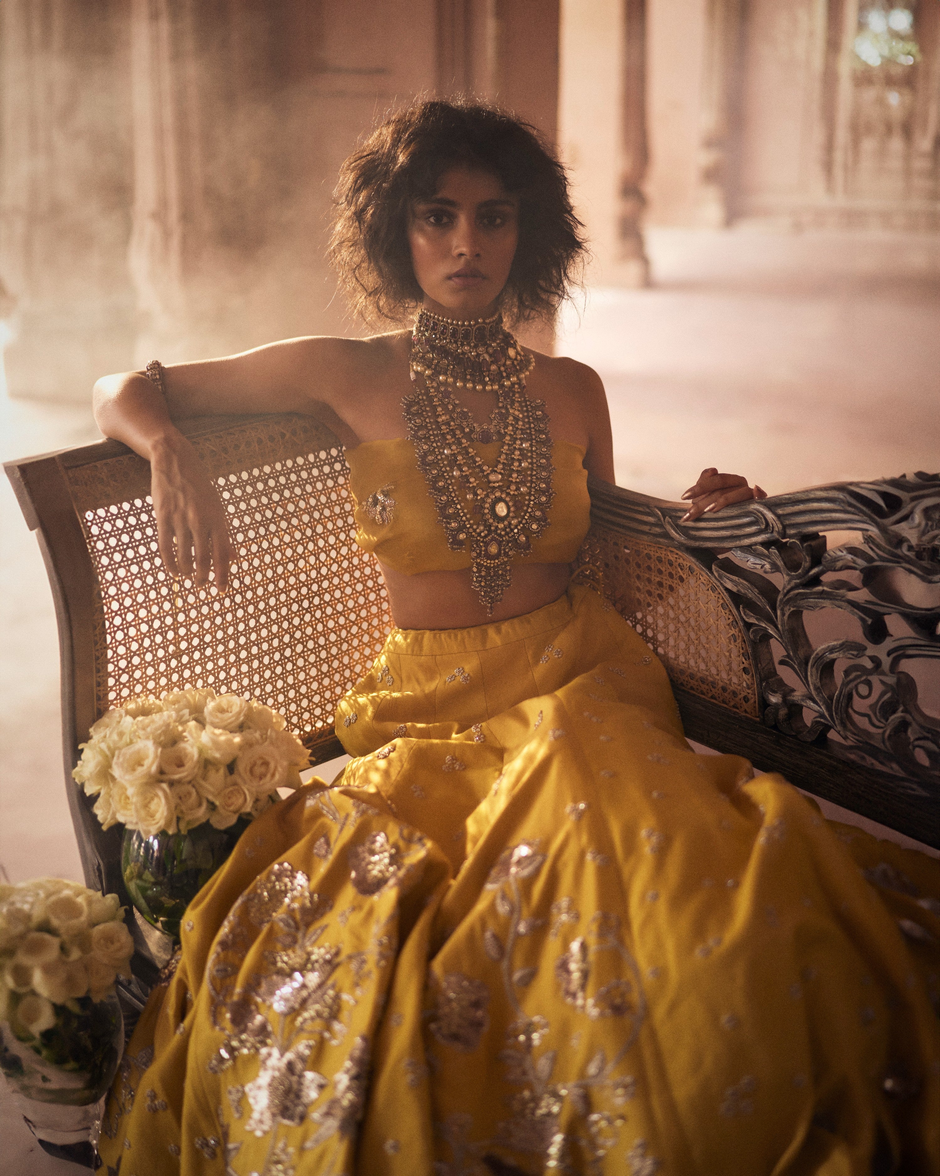 SAGE LEHENGA SET