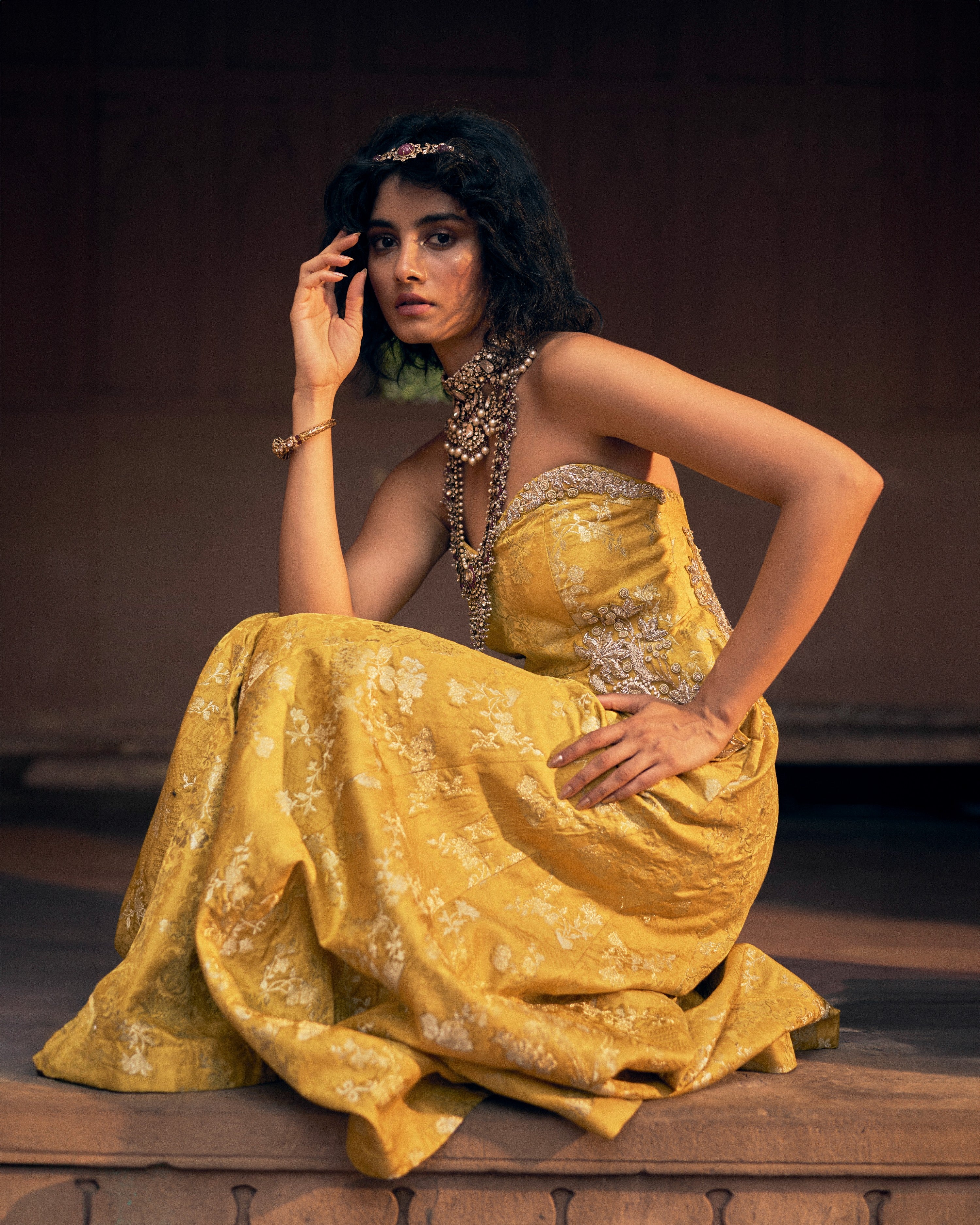 PEARL JUMPSUIT – YELLOW