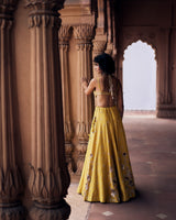 SAGE LEHENGA SET
