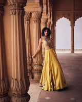 SAGE LEHENGA SET