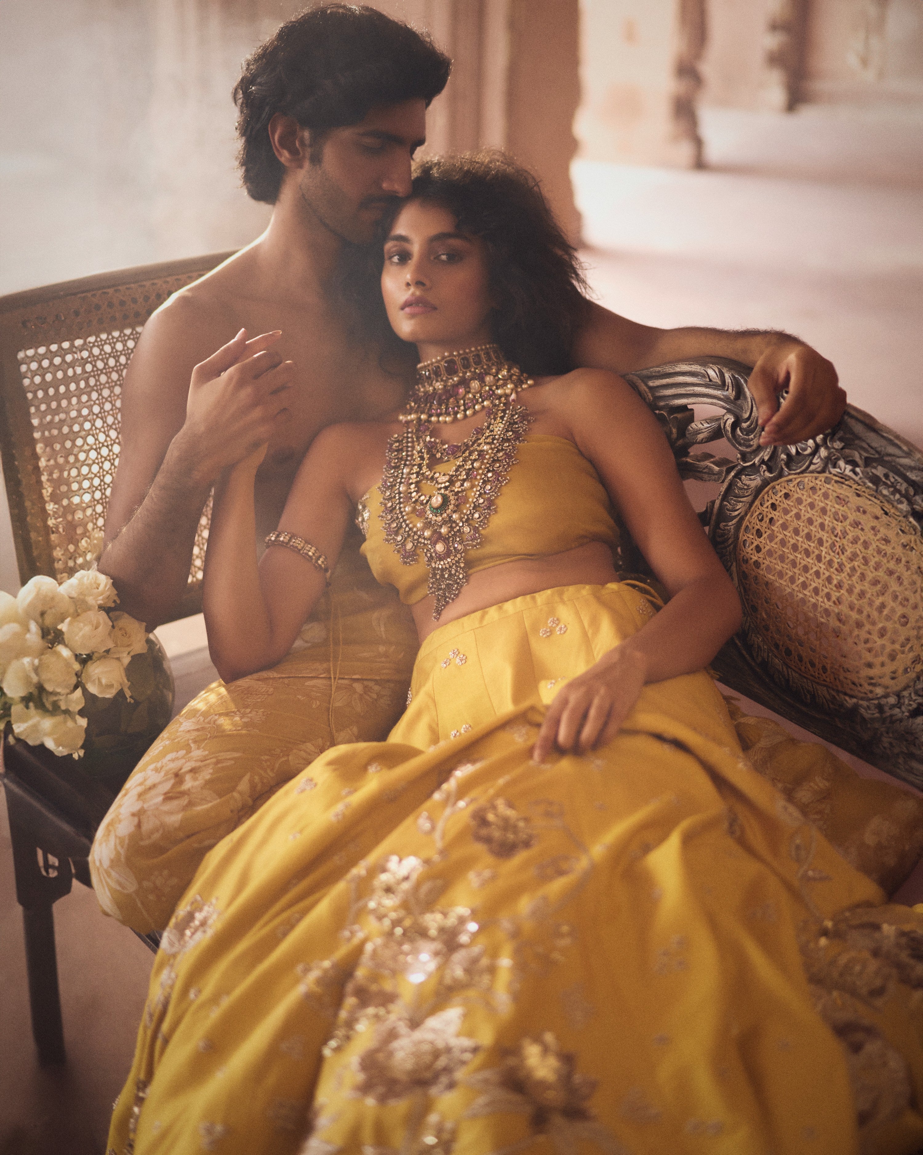 SAGE LEHENGA SET