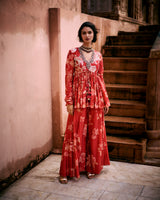 RIVER PEPLUM SET
