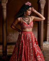 JEAN LEHENGA SET