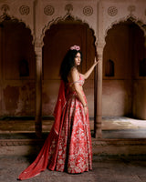 JEAN LEHENGA SET