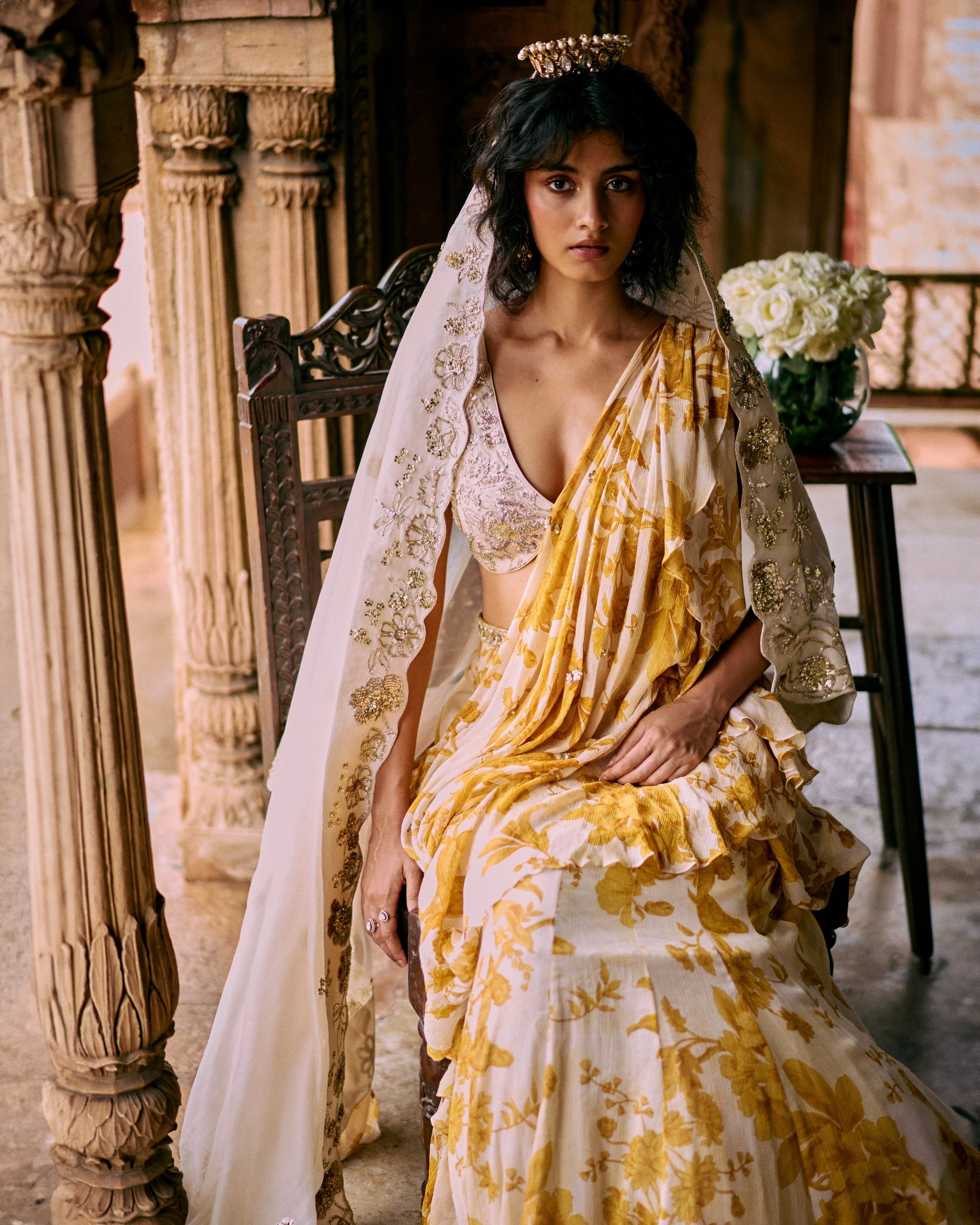 AYLA SAREE SET