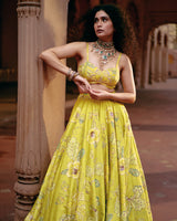 ROSE LEHENGA SET