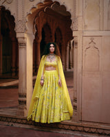 ROSE LEHENGA SET