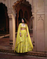 ROSE LEHENGA SET