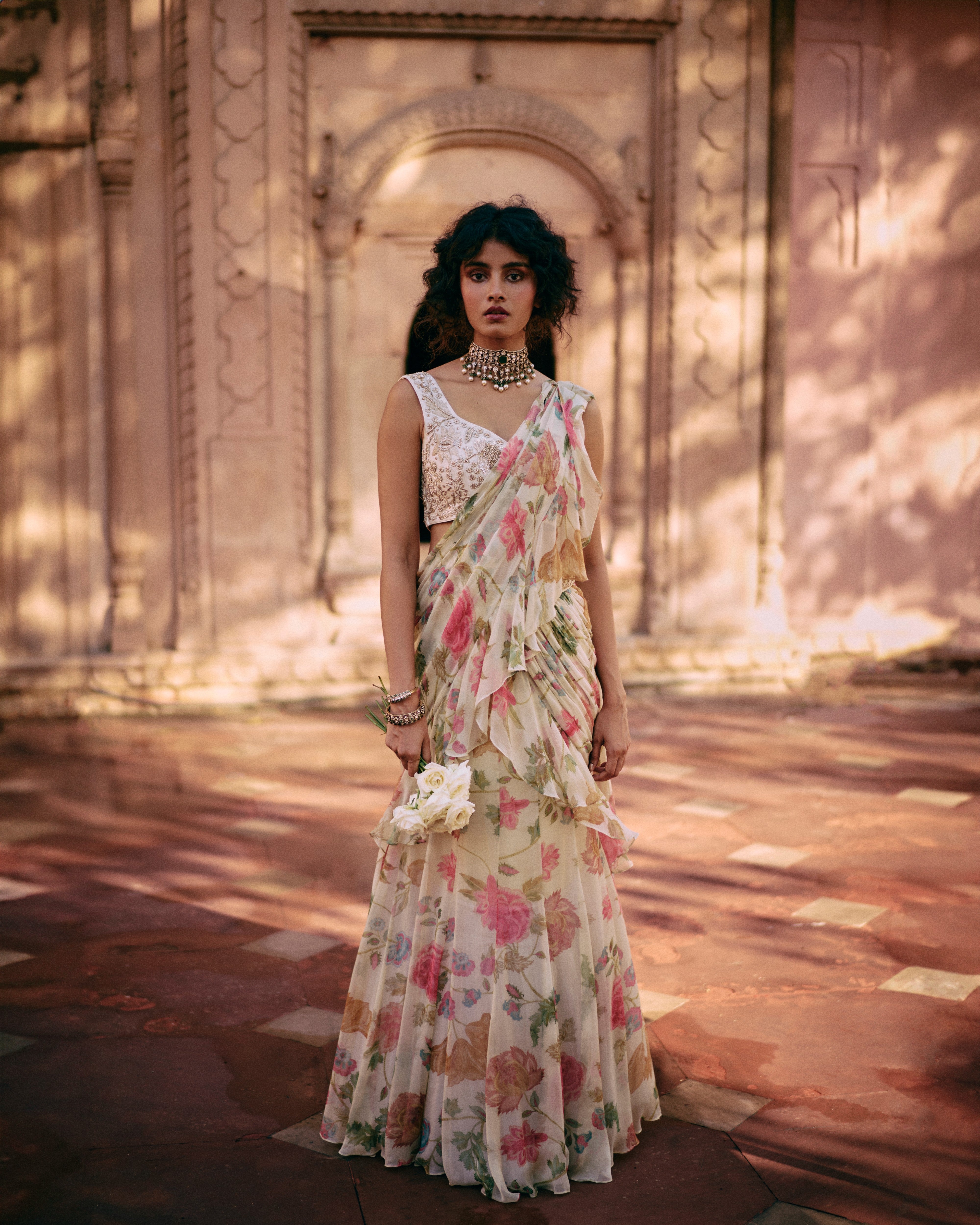 WREN SAREE SET