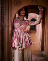 JANE PEPLUM SET