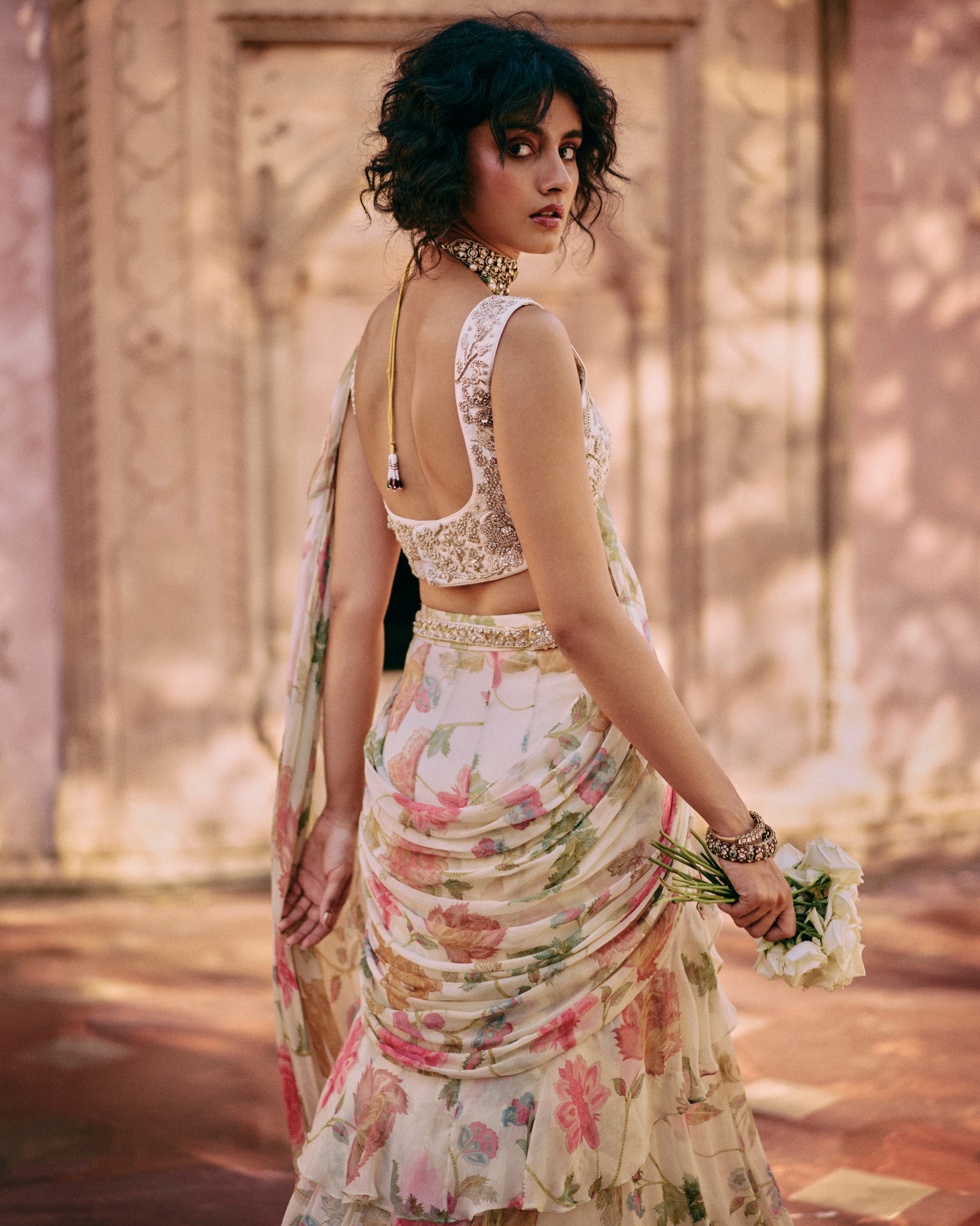 WREN SAREE SET
