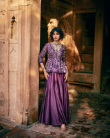 LOUISE PEPLUM SET