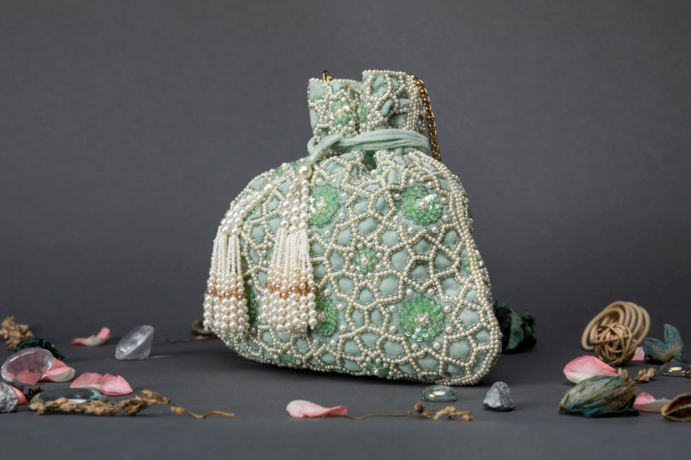 RAISA POTLI-MOSS GREEN