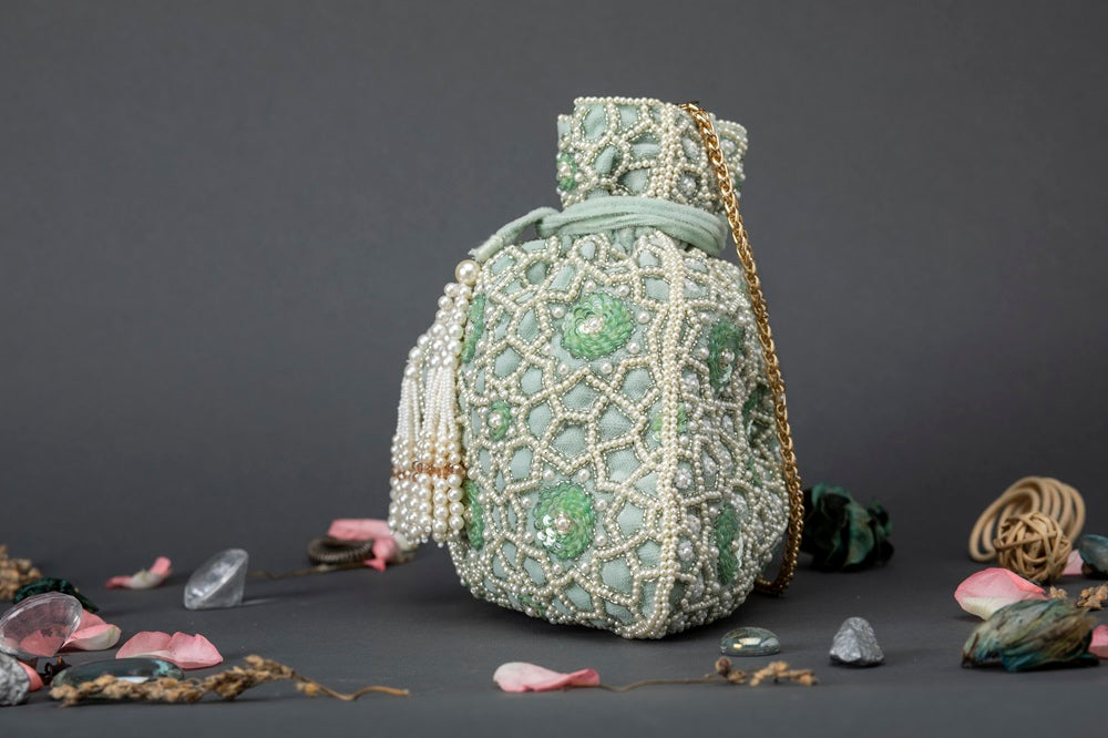 RAISA POTLI-MOSS GREEN