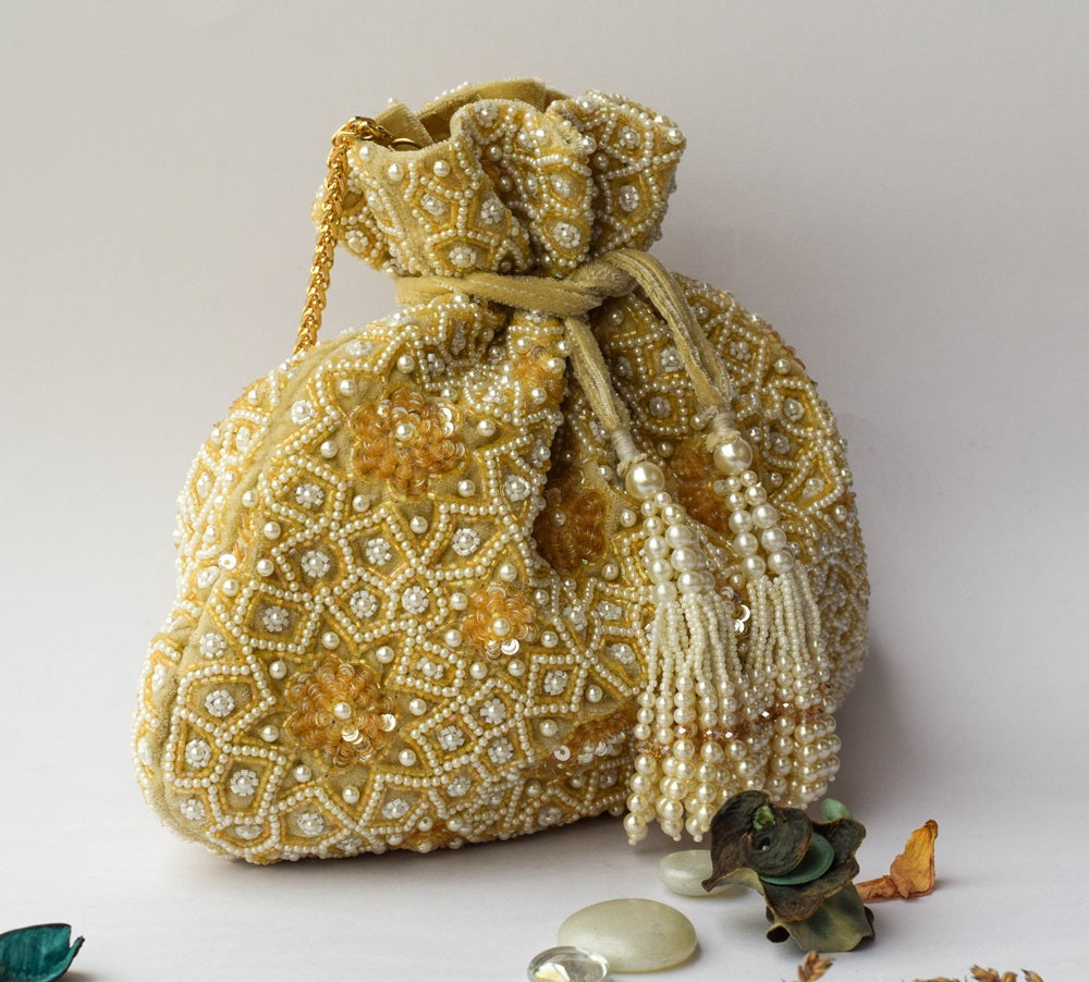 RAISA POTLI-BEIGE