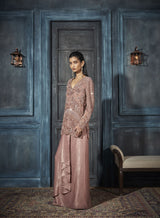 Waterfall Skirt, Embroidered Tunic