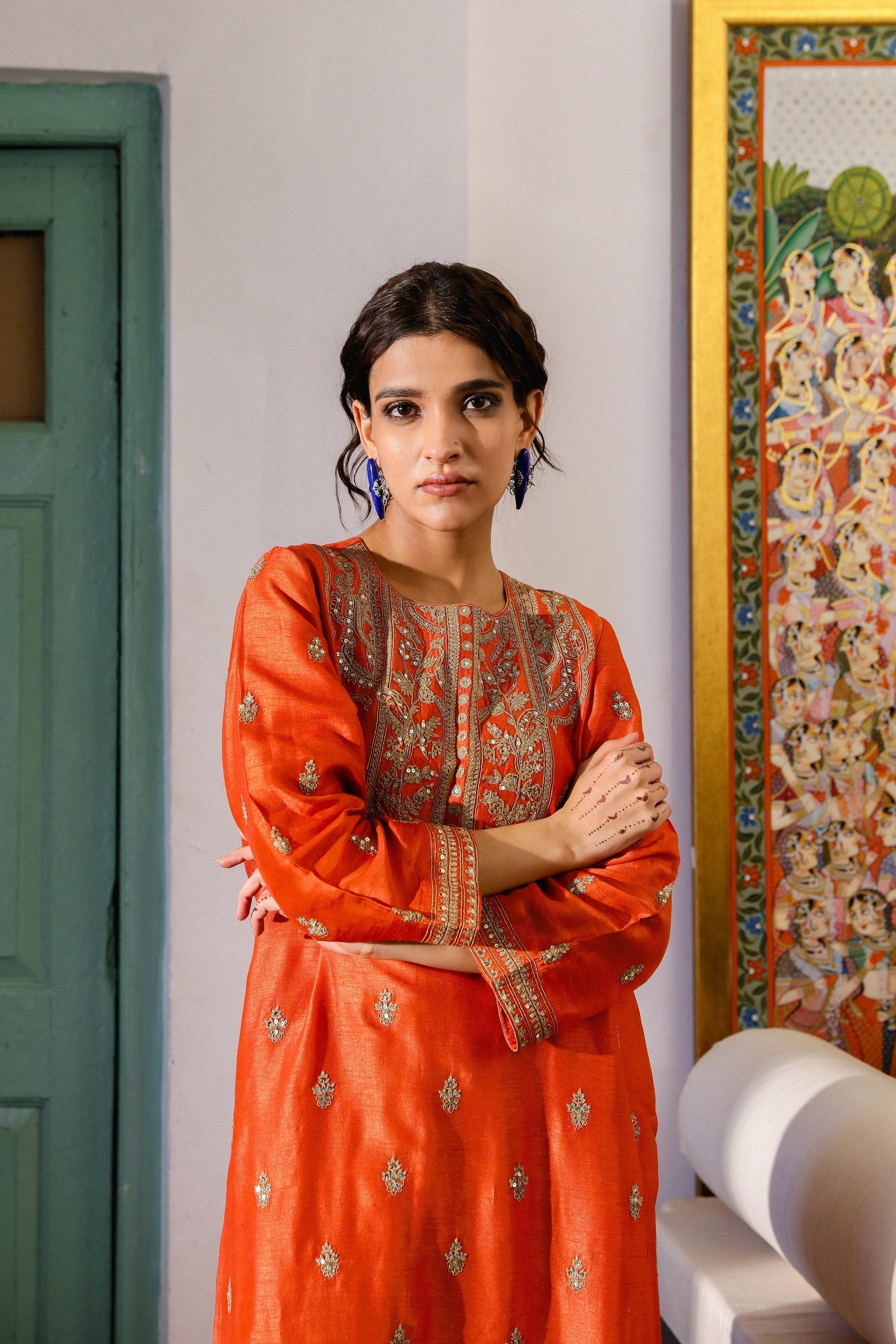 MUKTALIF KURTA SET