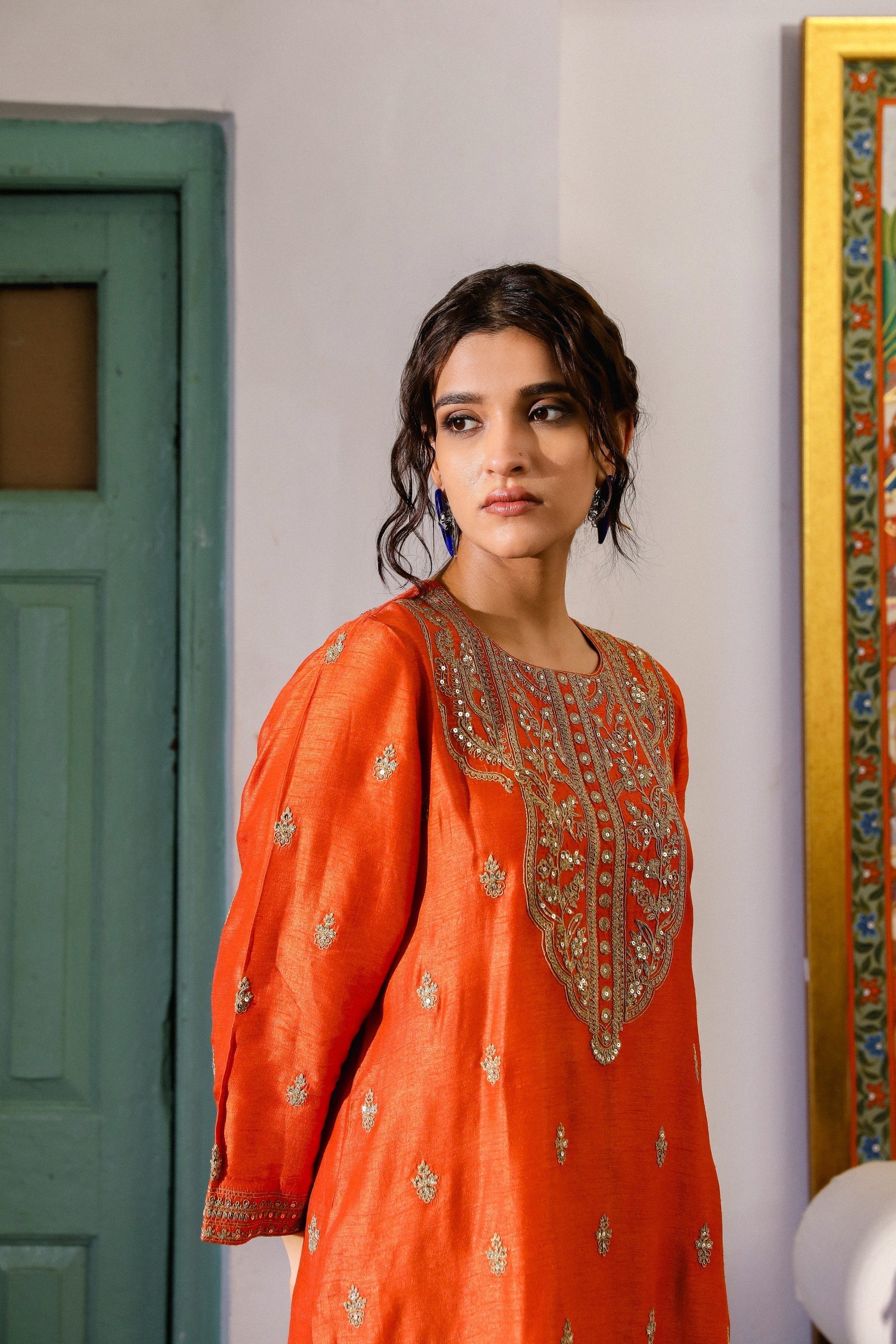 MUKTALIF KURTA SET