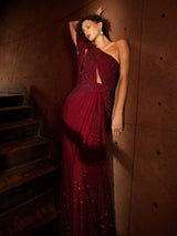 Quasar Sari Gown