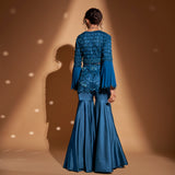 Short- long jacket tunic + Gharara