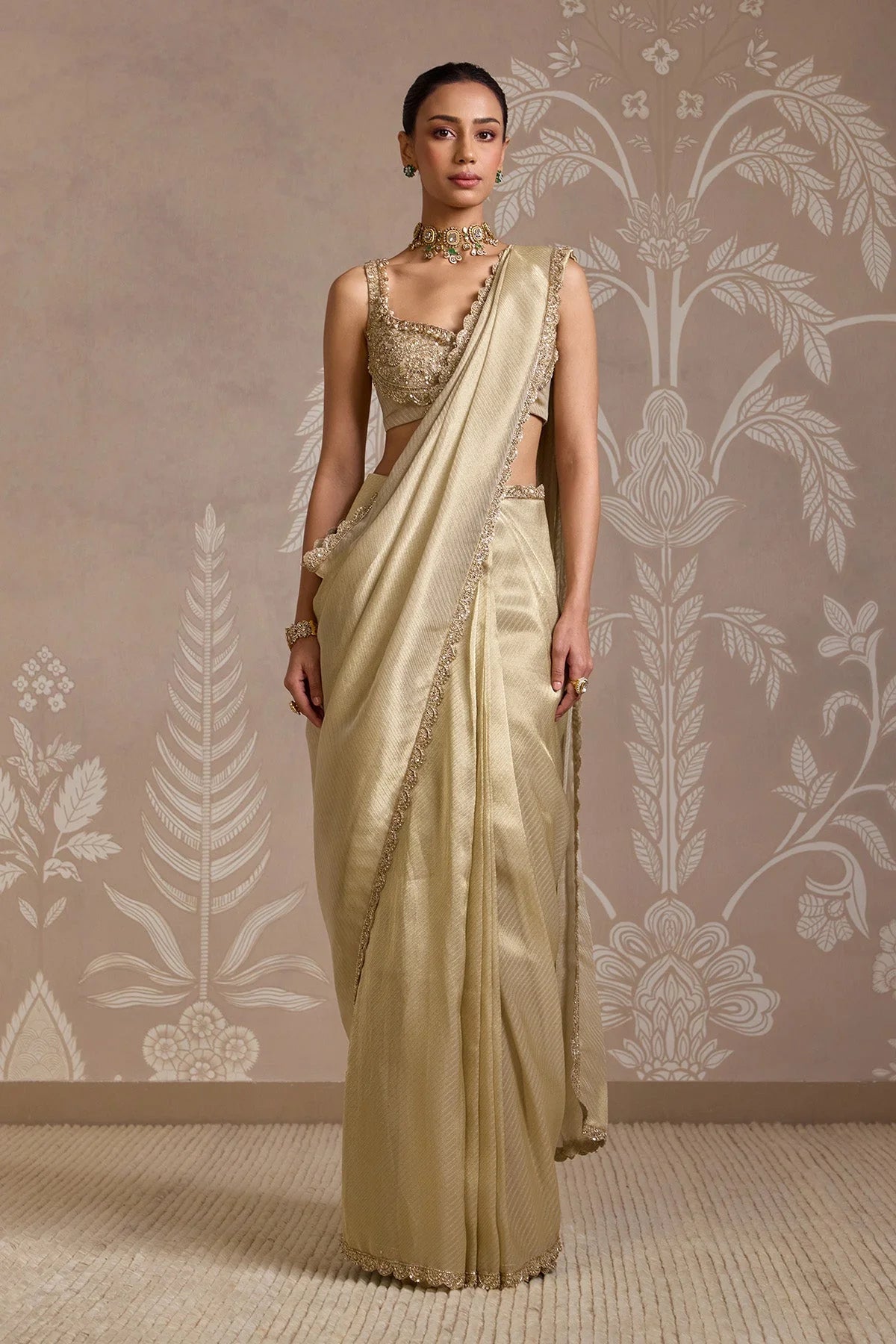 Weave Saree Set