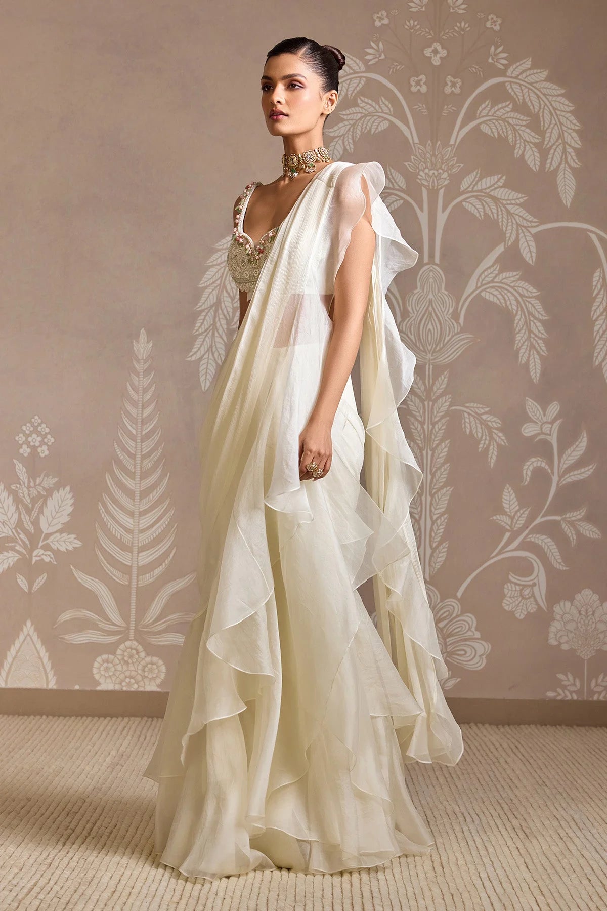 Thread Saree Set