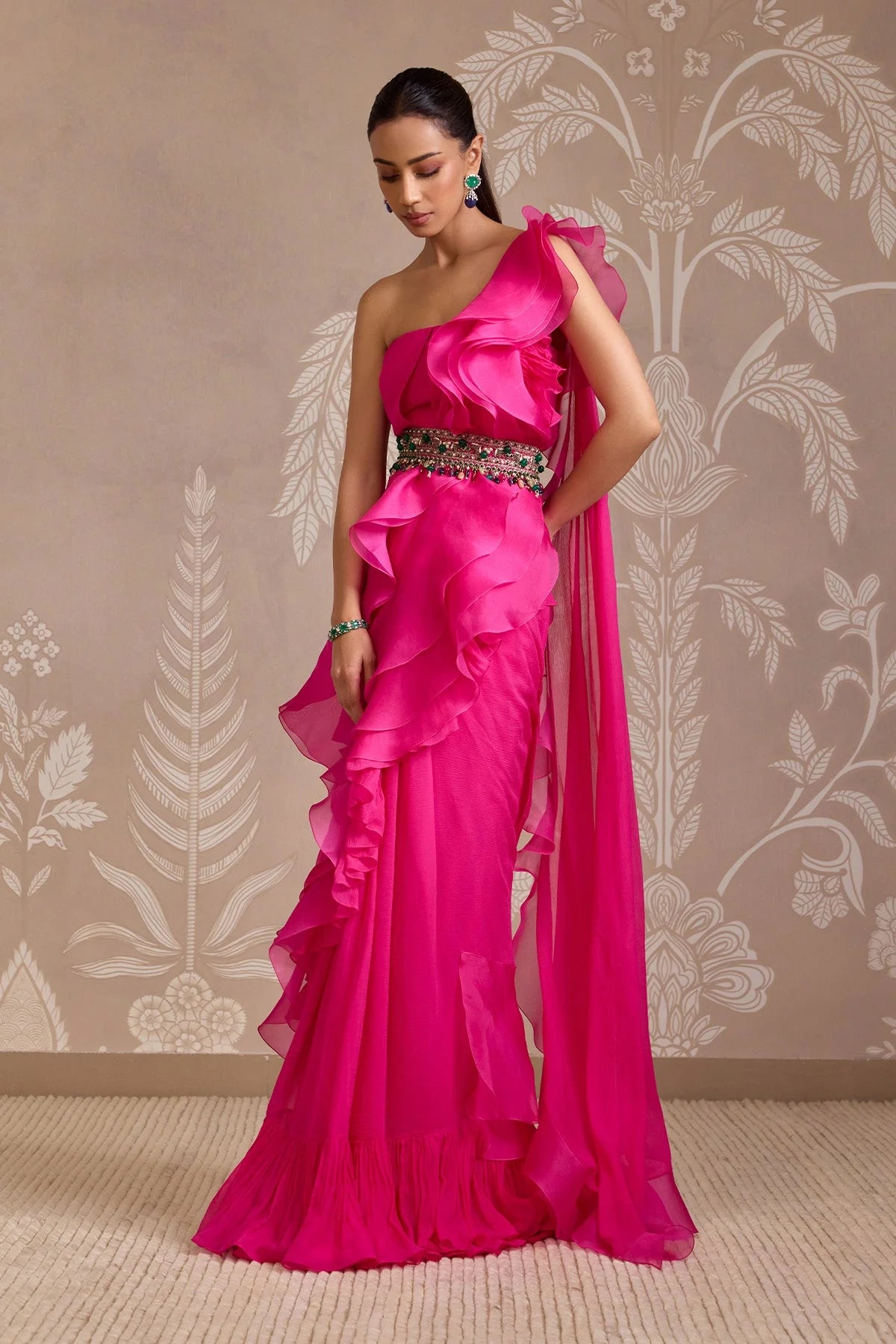 Twist Saree Set