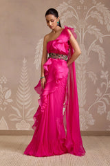 Twist Saree Set