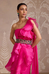 Twist Saree Set