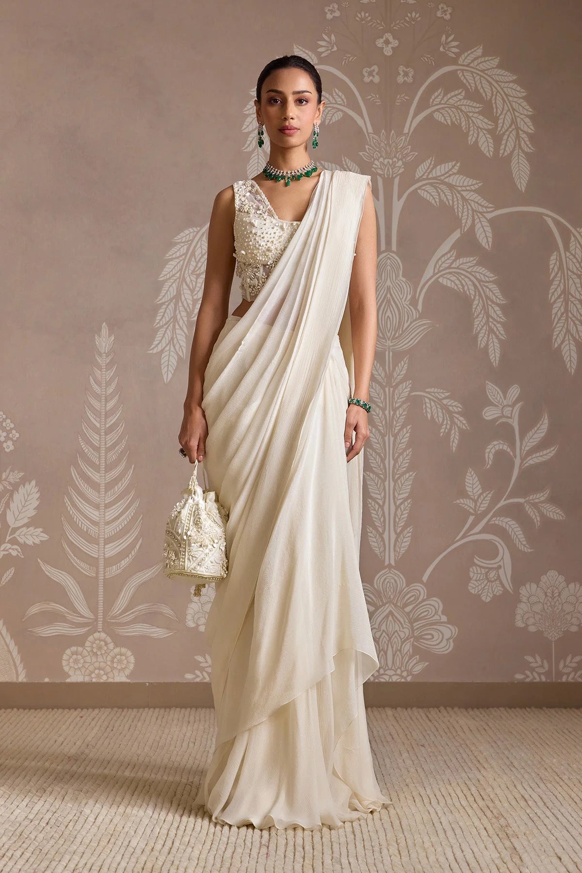 Spindle Saree Set