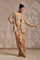 Intertwine Jacket Skirt Set