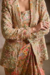 Intertwine Jacket Skirt Set