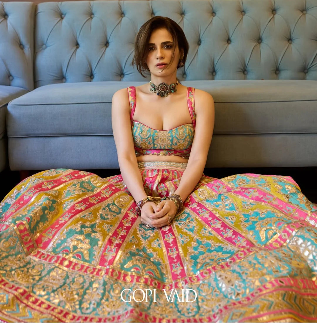 Radhika Madan In Zamaana Lehenga Set