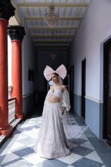 Rosé Enchantment Lehenga