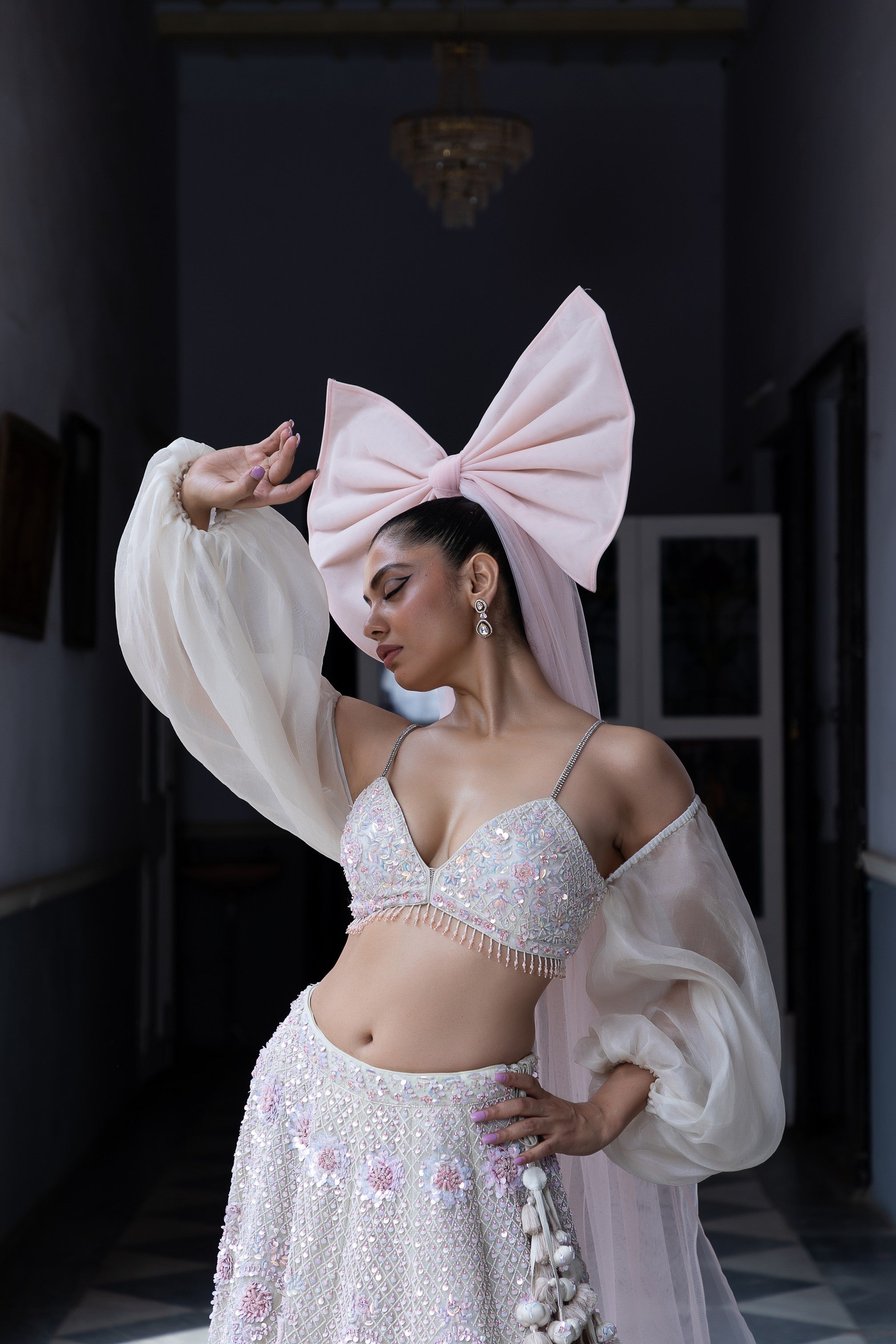 Rosé Enchantment Lehenga