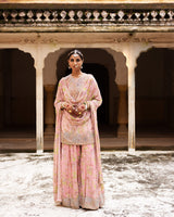 Floral Grace Sharara Set
