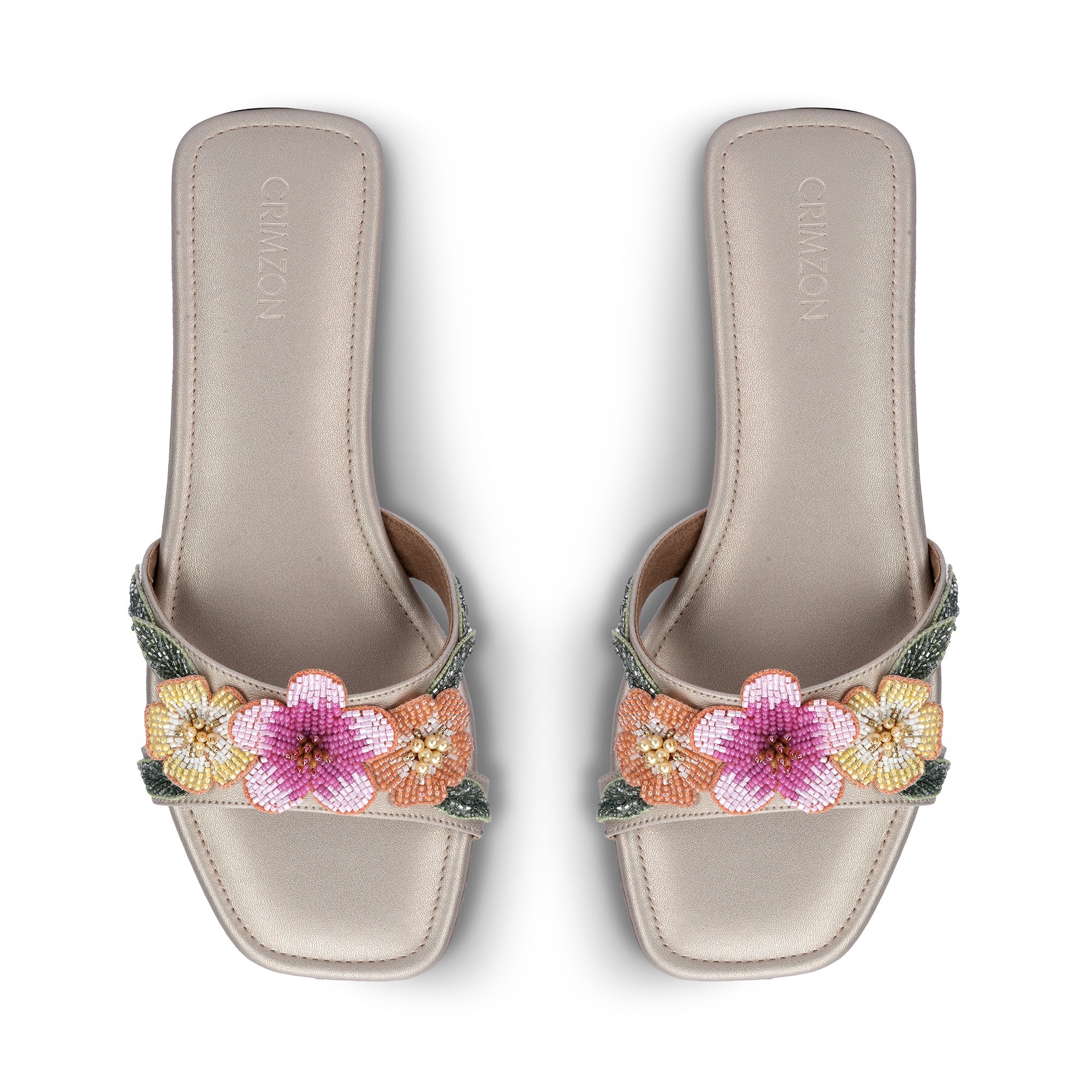 BLOOM- PINK FLATS