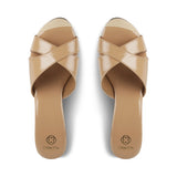 AIYANA- NUDE WEDGES